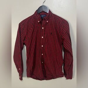 Ralph Lauren button down plaid long sleeve Size Medium